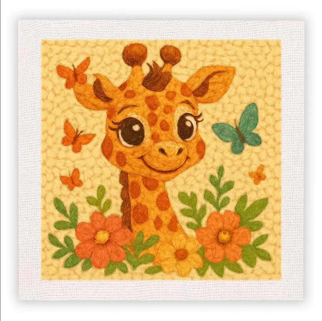 Girafe enchantée